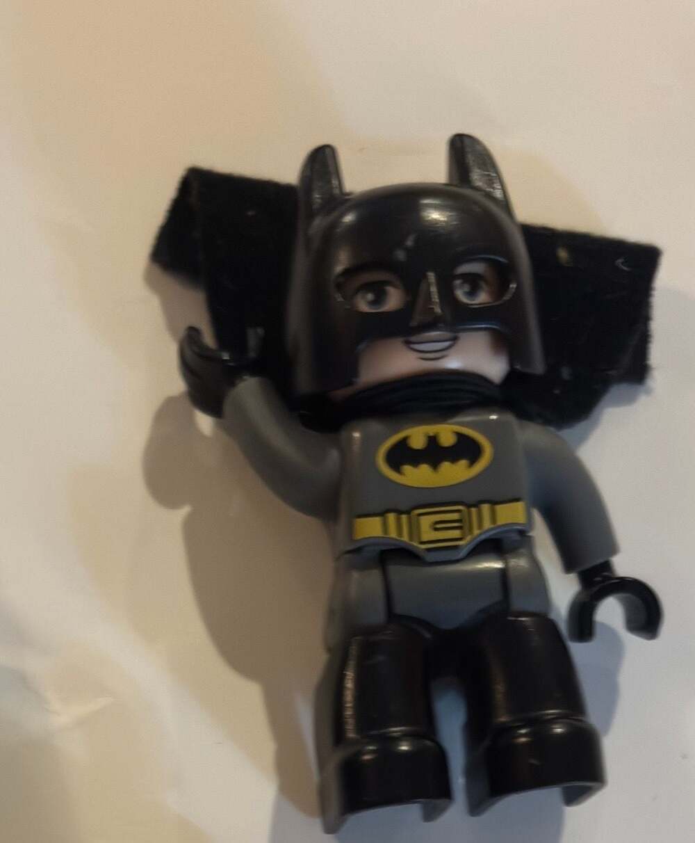 Lego Duplo Batman in black cape DC Super Heroes Replacement Figures People
